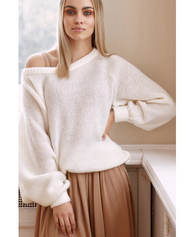 Džemperis sieviešu uzvelkams caur galvu ar gumiju ekru S114