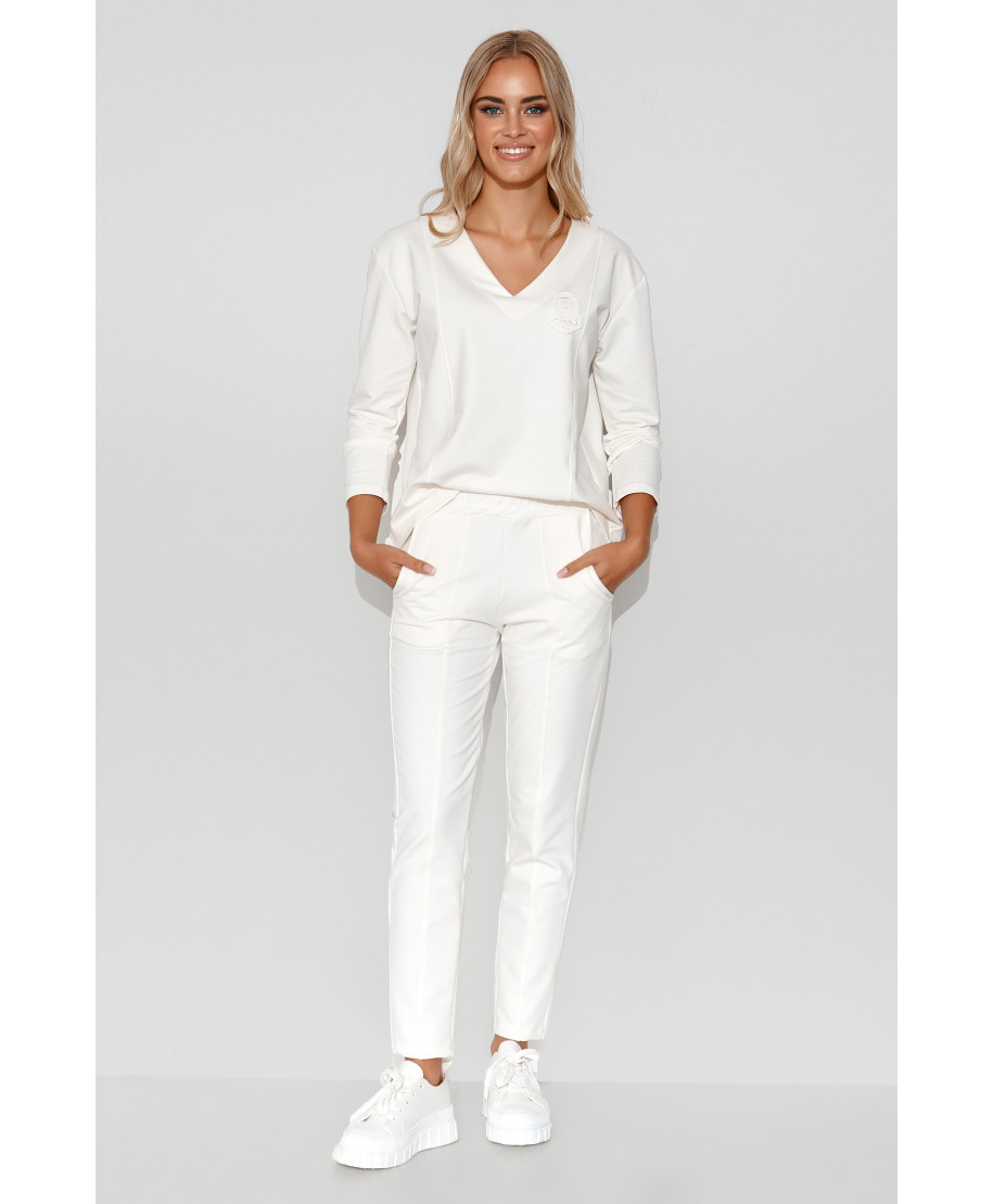 elegantiskas moteriskas rinkinys dresowy grietineles M782