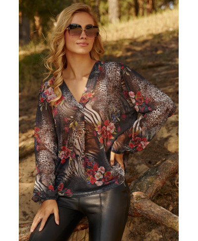 Siatkowa palaidine moteriska one size tinklelis 46 M812