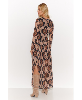 ilga suknele is tinklelio rastas 48 M813