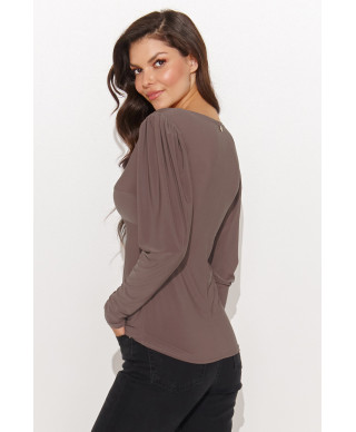 aptempta palaidine moteriska pustomis rankovemis moka NU461