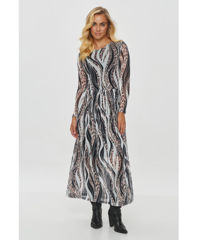 ilga printowa suknele rastas 52 M860