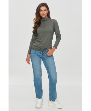 klasikine palaidine su golfu chaki M840