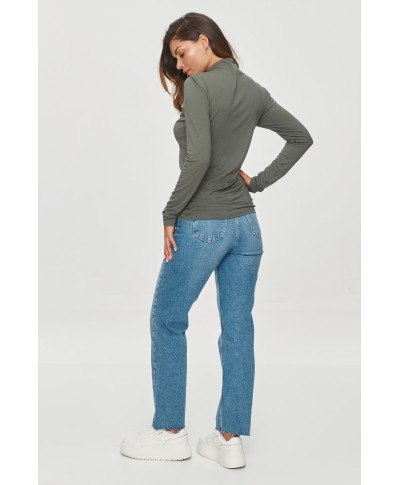 klasikine palaidine su golfu chaki M840