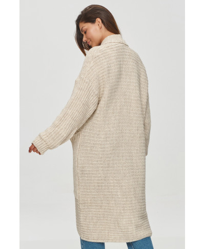 kardiganas su dużymi kisenemis smelinis melanzas S153