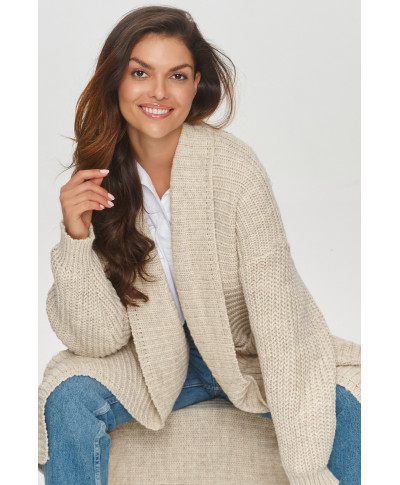 kardiganas su dużymi kisenemis smelinis melanzas S153