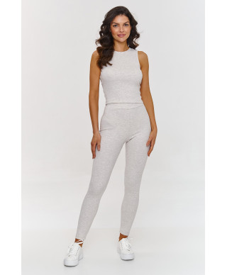 komplektas dresowy 3 viename su bluzą ant vieno peties smelinis melanzas A2