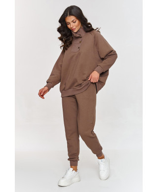 Džempera komplekts ar spiedpogām mokas A5