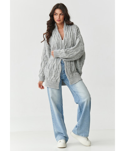 S163 SZARY MELANŻ R.OS