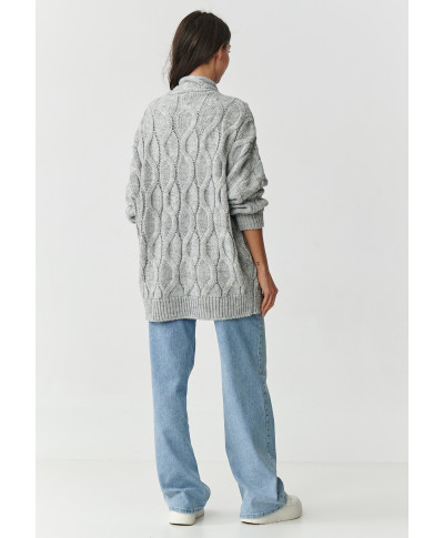 S163 SZARY MELANŻ R.OS