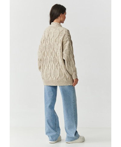 S163 BEŻOWY MELANŻ R.OS