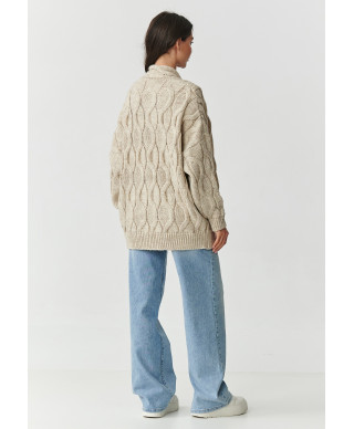 S163 BEŻOWY MELANŻ R.OS