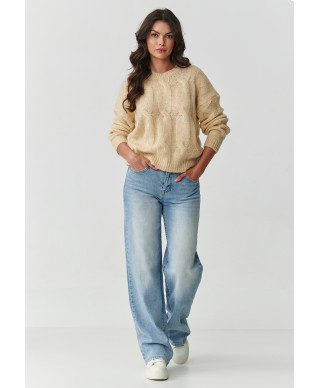 trumpas megztinis su kid mohero priedu ir vilnos smelinis S169