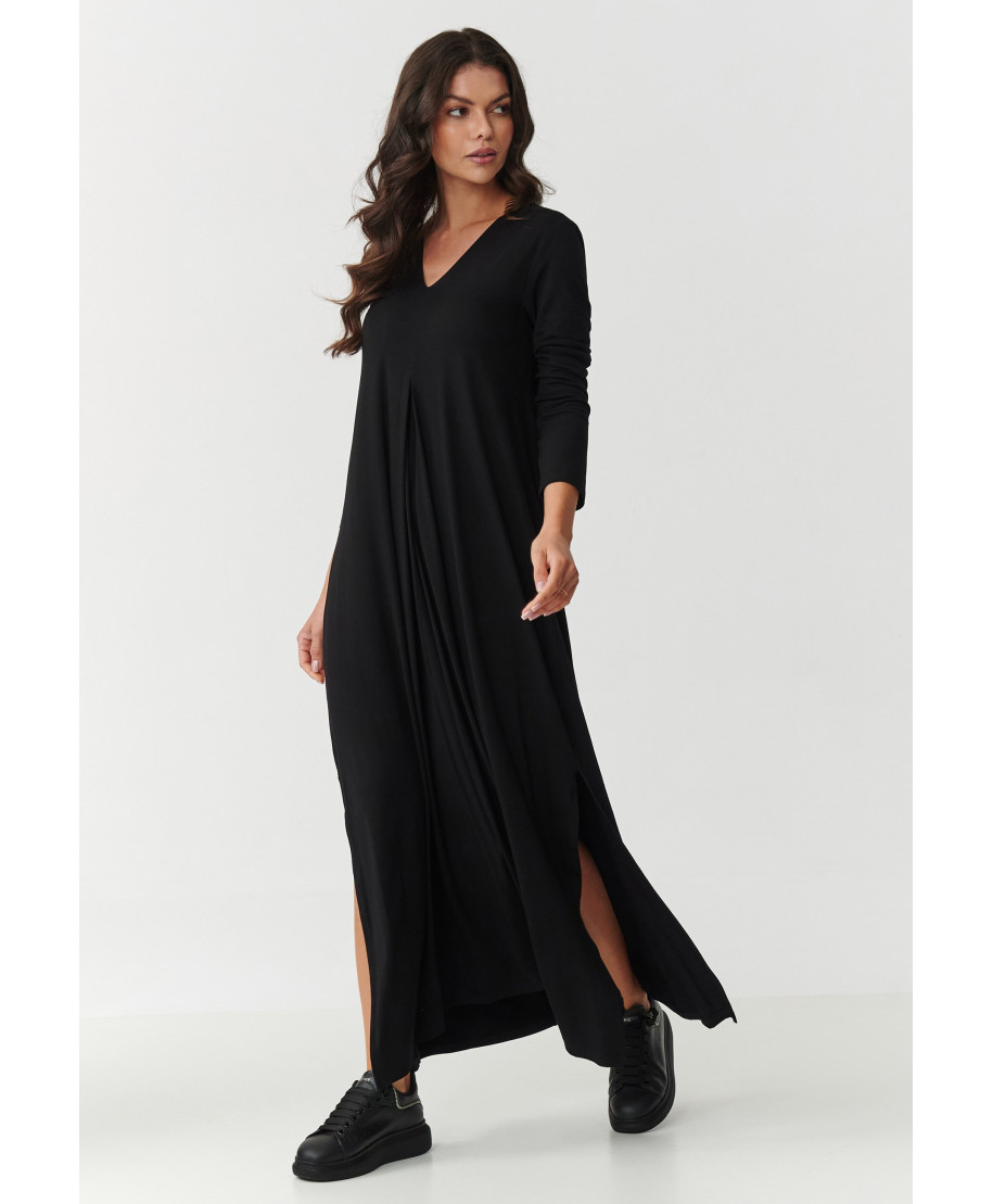 Viskozes maksikleita ar šķēlumiem melna M895