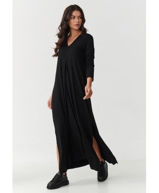 Viskozes maksikleita ar šķēlumiem melna M895