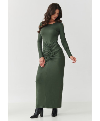 aptempta maxi suknele chaki M898