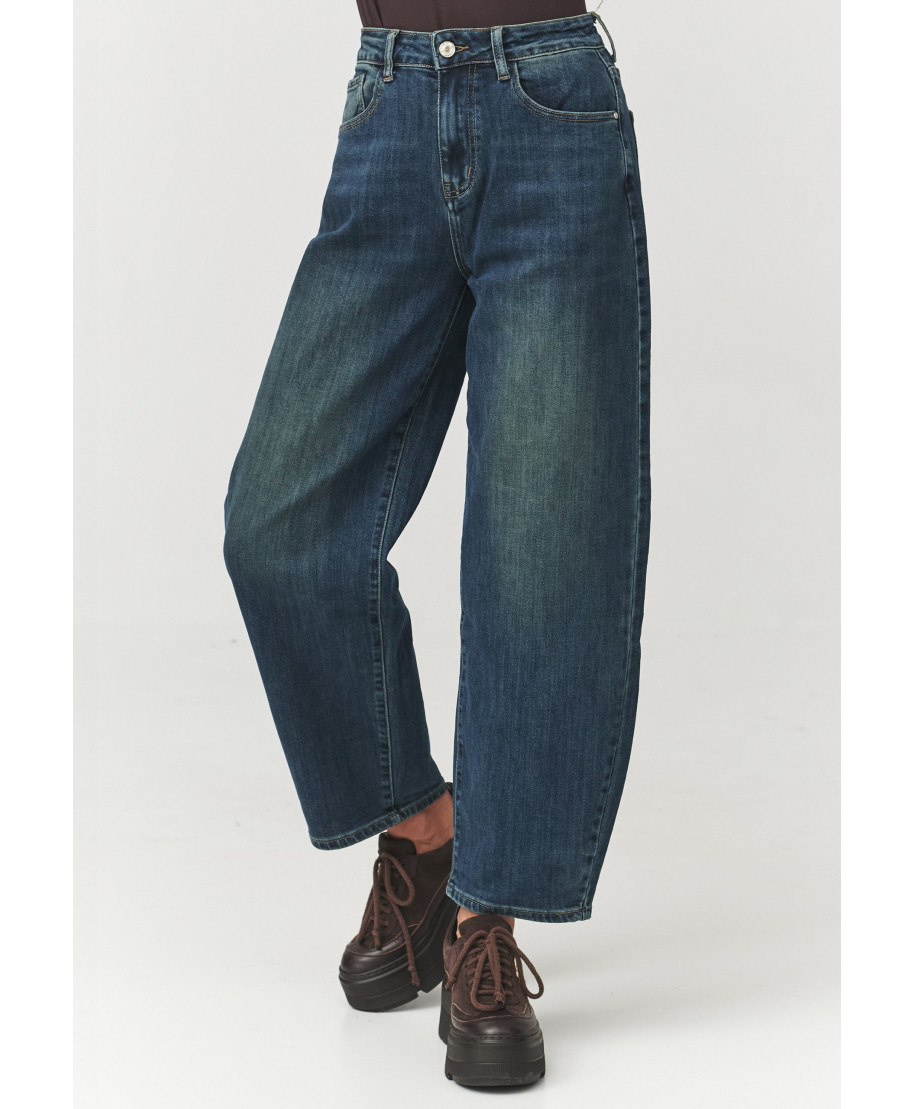 Luźne jeansy damskie tamsus jeans C13