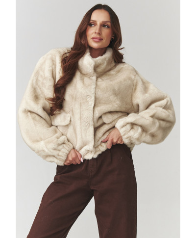 moteriska striuke su miękkiego futerka smeline C28