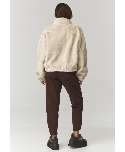 moteriska striuke su miękkiego futerka smeline C28