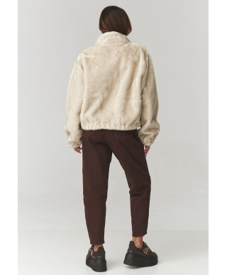 moteriska striuke su miękkiego futerka smeline C28