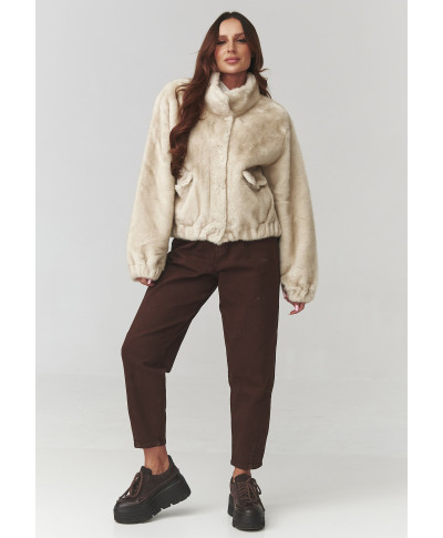 moteriska striuke su miękkiego futerka smeline C28