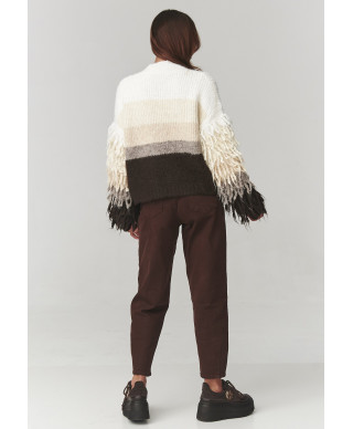 megztinis moteriskas su kutais smelinis C25