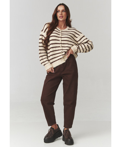 megztinis moteriskas dryzuotas uzsegsamas su sagomis smelinis C23