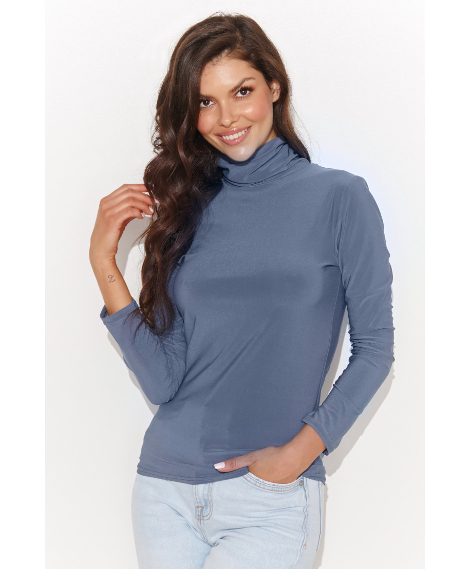 klasikine palaidine moteriska su golfu denim NU460