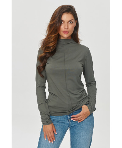 klasikine palaidine su golfu chaki M840