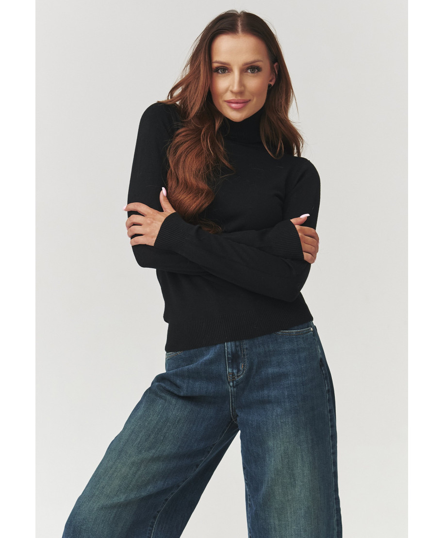 golfiukas moteriskas su wiskozą juodas C11