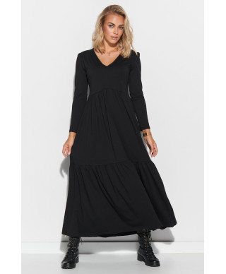 elegantiskas moteriskas rinkinys dresowy juodas M782