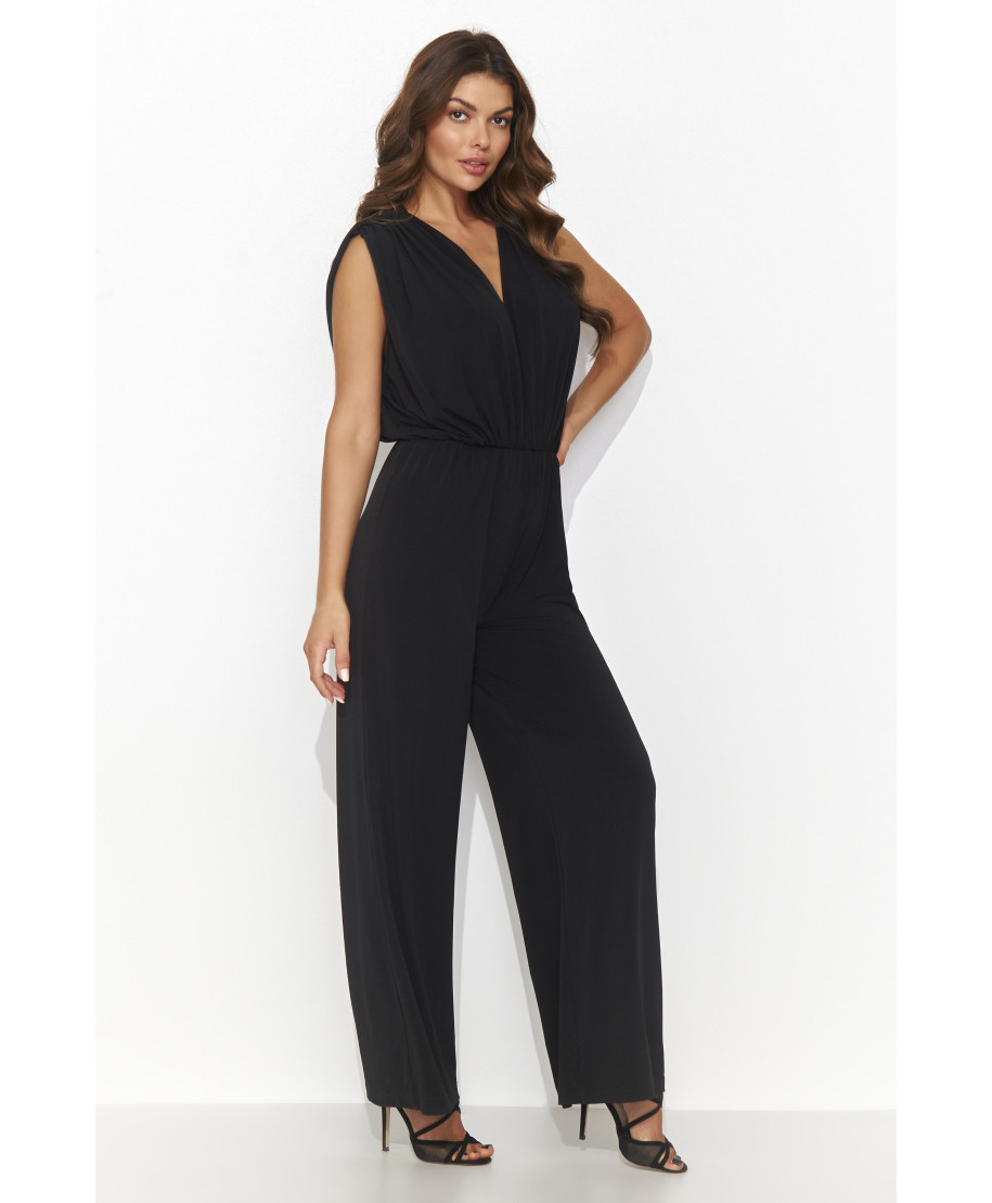 Miękki megztinis moteriskas su rankovemis za łokieć ekriu C8