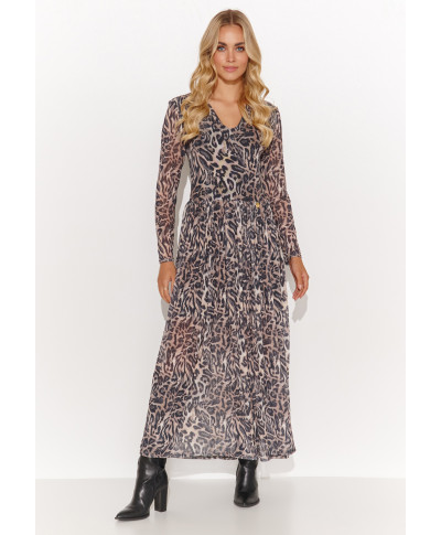 Garas tīklveida kleitas raksts 35 M813