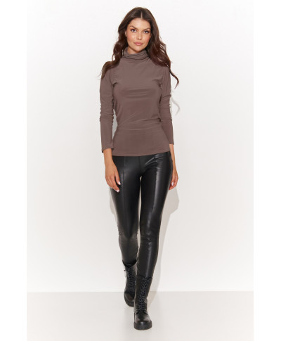 Klasikinė moteriška palaidinė su golfu moka NU460