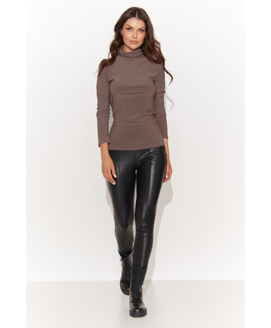 Klasikinė moteriška palaidinė su golfu moka NU460