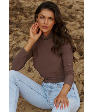 Klasikinė moteriška palaidinė su golfu moka NU460