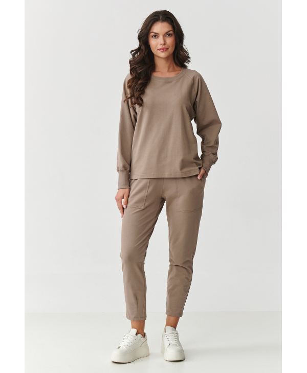 Brīvi krītošs sieviešu sporta tērpa komplekts moka M888