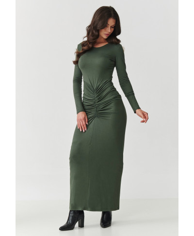 aptempta maxi suknele chaki M898