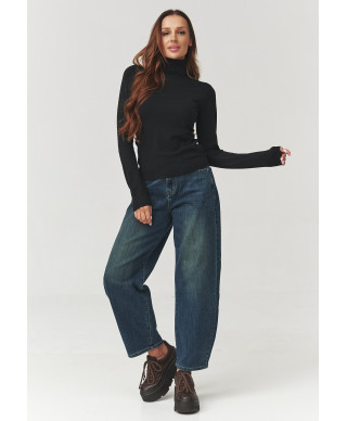 golfiukas moteriskas su wiskozą juodas C11