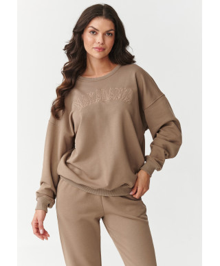 komplektas dresowy su haftowanym logotipu latte M889