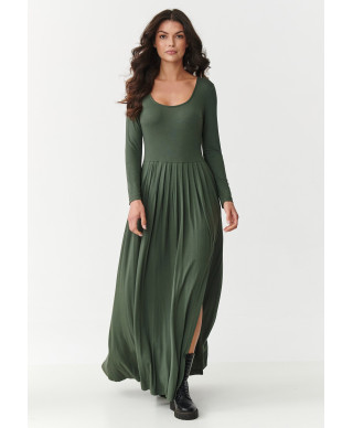 ilga platejanti suknele chaki M896