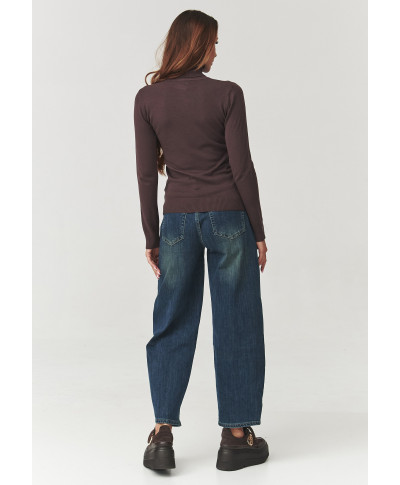 golfiukas moteriskas su wiskozą sokoladinis C11