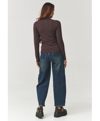 golfiukas moteriskas su wiskozą sokoladinis C11