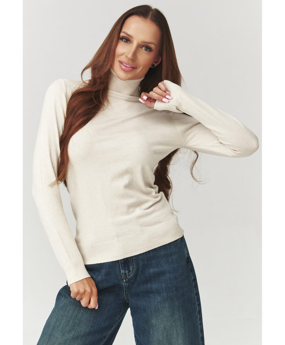 golfiukas moteriskas su wiskozą sviesus beż C11