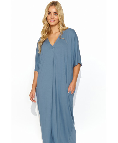 ilga suknele oversize is viskozes denim M820