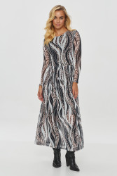 ilga printowa suknele rastas 52 M860