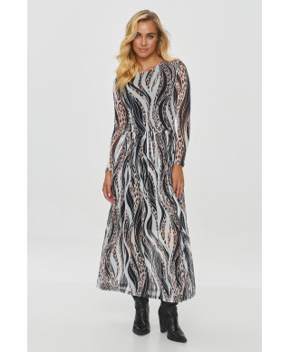 ilga printowa suknele rastas 52 M860