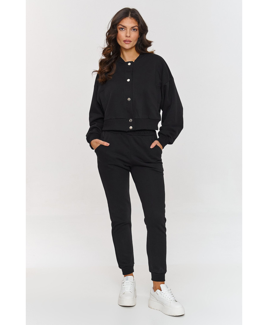 Komplekts 3in1 ar bomber jaku melns A11