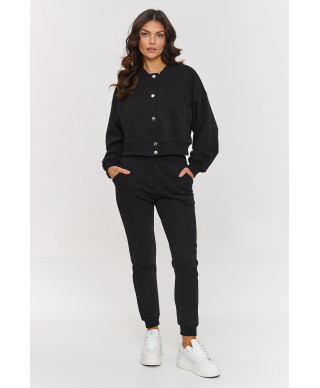 Komplekts 3in1 ar bomber jaku melns A11