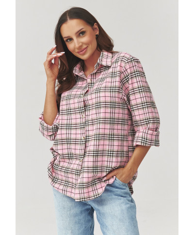 Marškiniai moteriški languoti raštas 1 C35